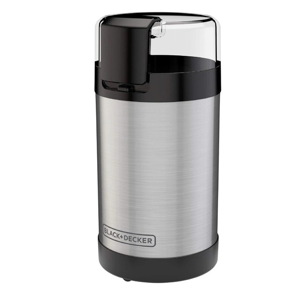 Black+Decker Electric Coffee Grinder Mill Stainless Steel Blade Spice Herbs - Picture 1 of 5
